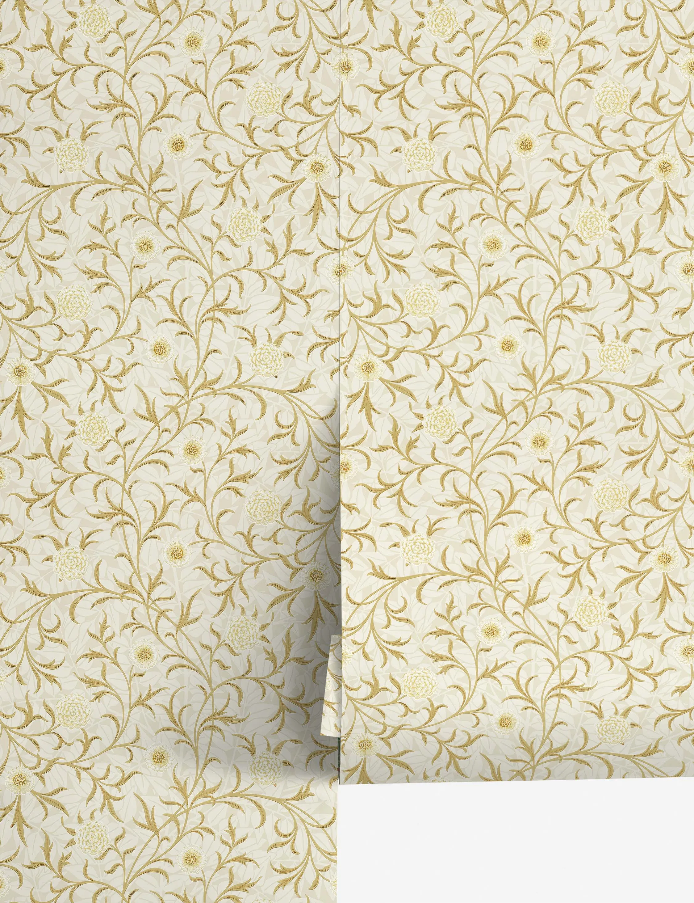 Scroll Wallpaper by Morris & Co. Lulu and Georgia