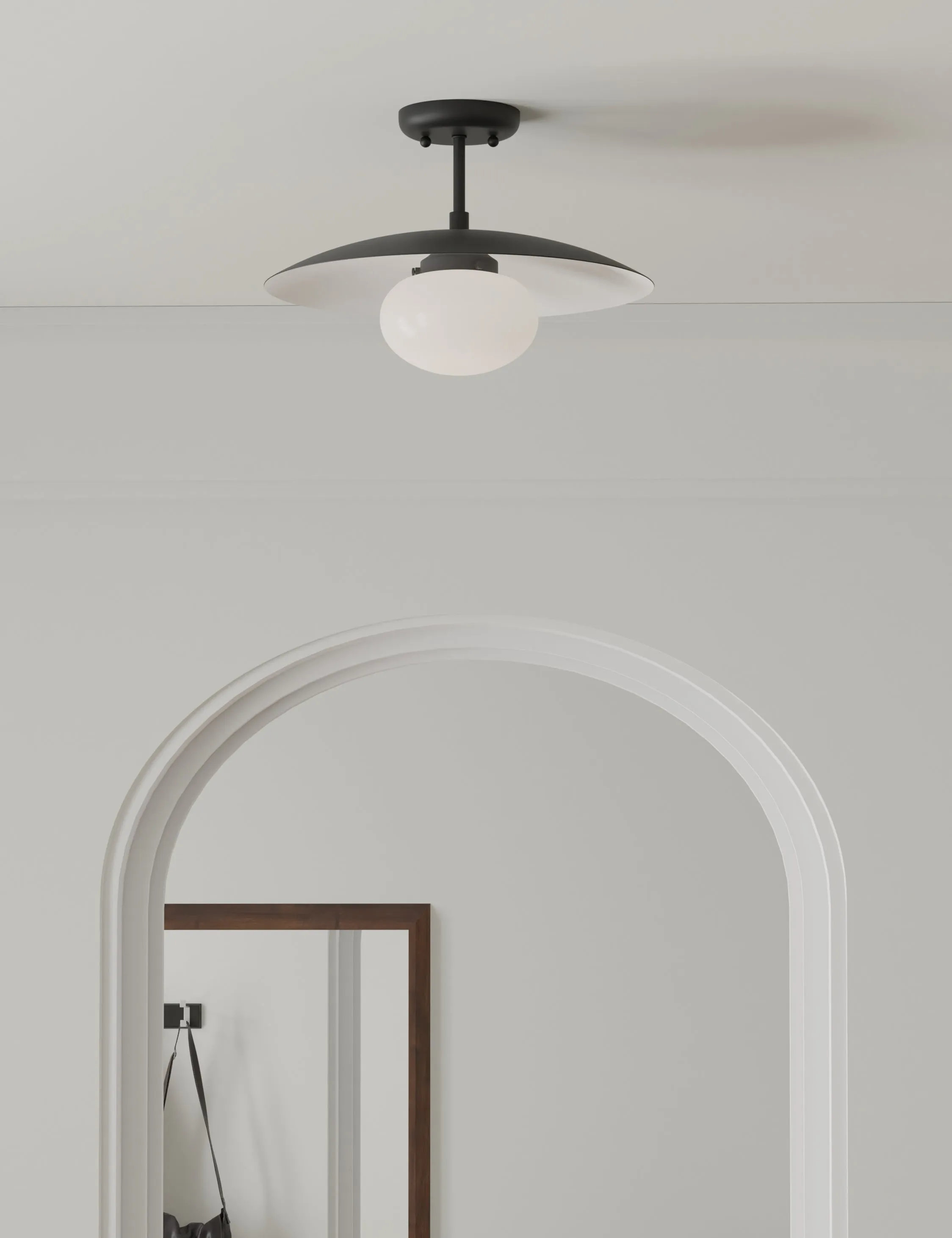 Shah Semi-Flush Mount Light Lulu and Georgia