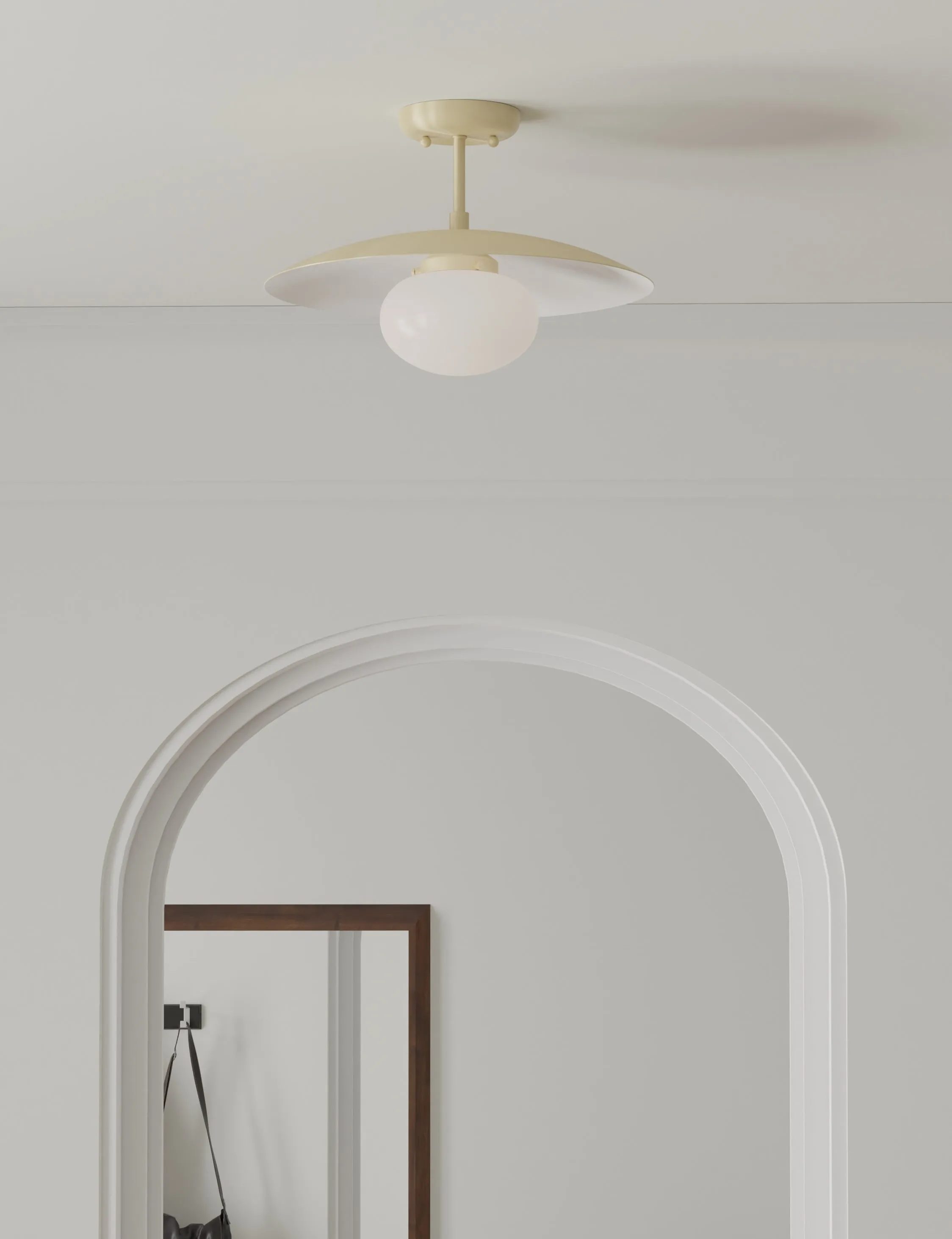 Shah Semi-Flush Mount Light Lulu and Georgia