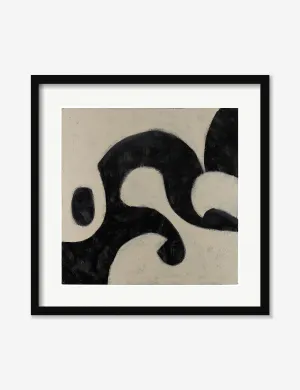 Shapes 1 Print by Francis Poirot Lulu and Georgia