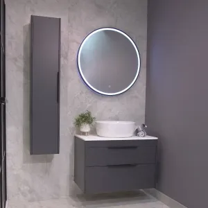 Shoreditch 850 Wall Mounted 2 Drawer Vanity Unit With Worktop