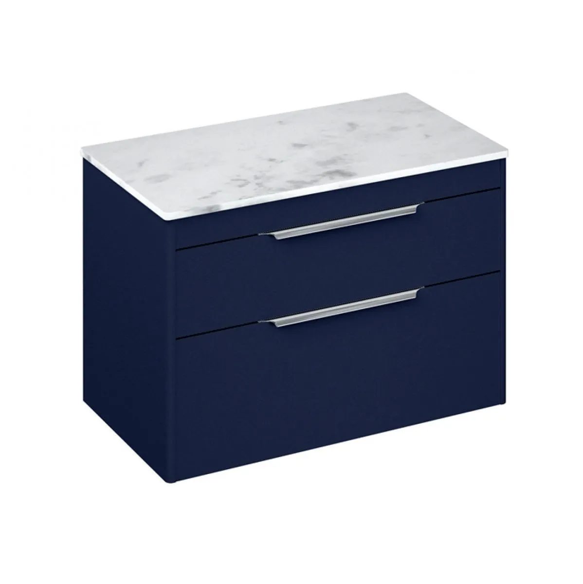 Shoreditch 850 Wall Mounted 2 Drawer Vanity Unit With Worktop