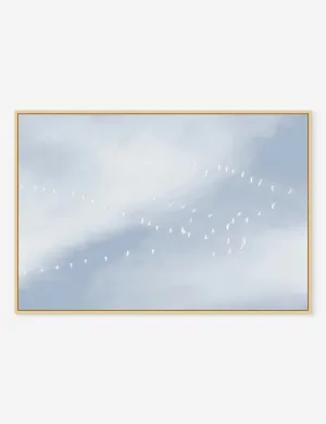 Soaring Blue Sky Print Lulu and Georgia