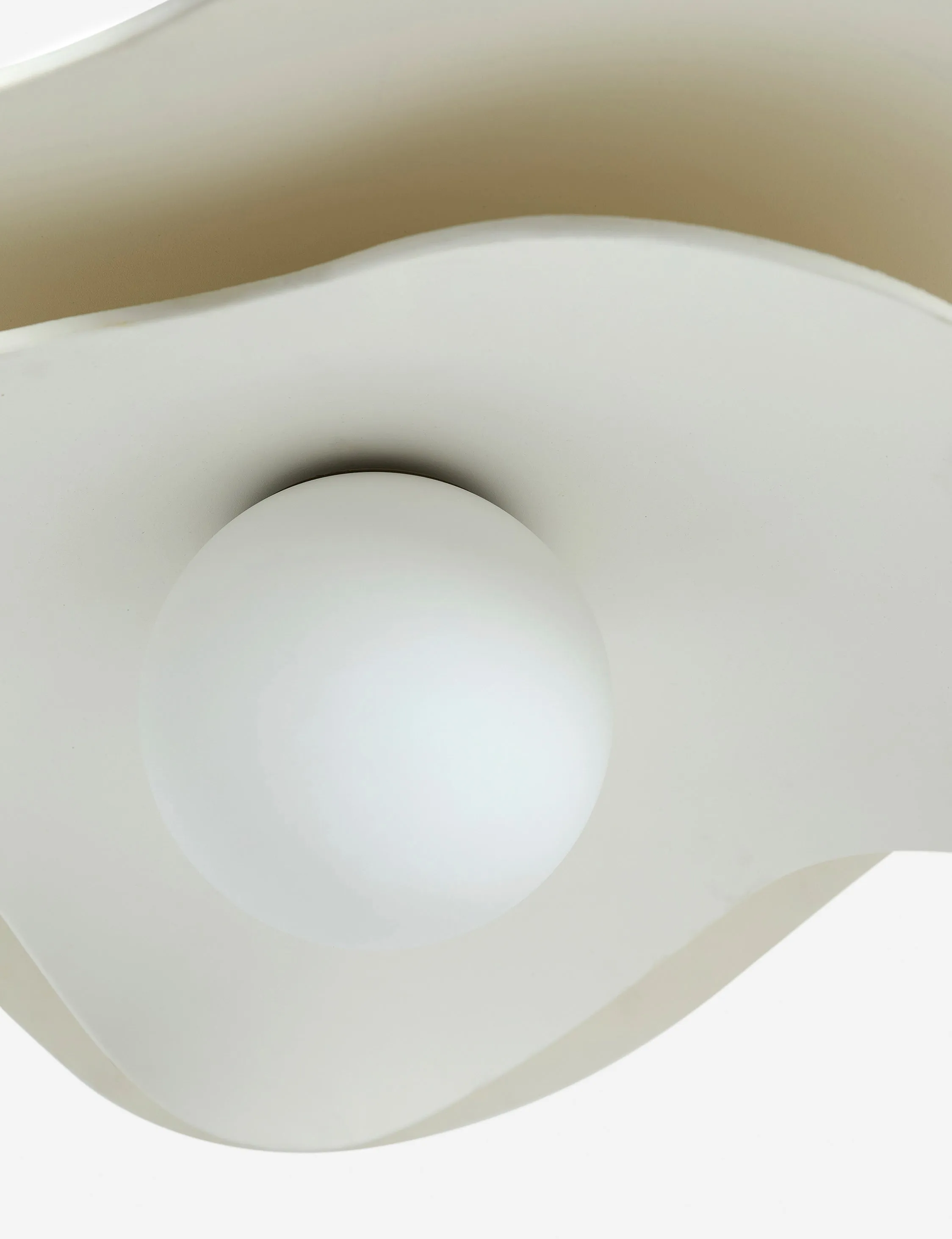 Soft Petal Pendant Light by Lolly Lolly Ceramics Lulu and Georgia