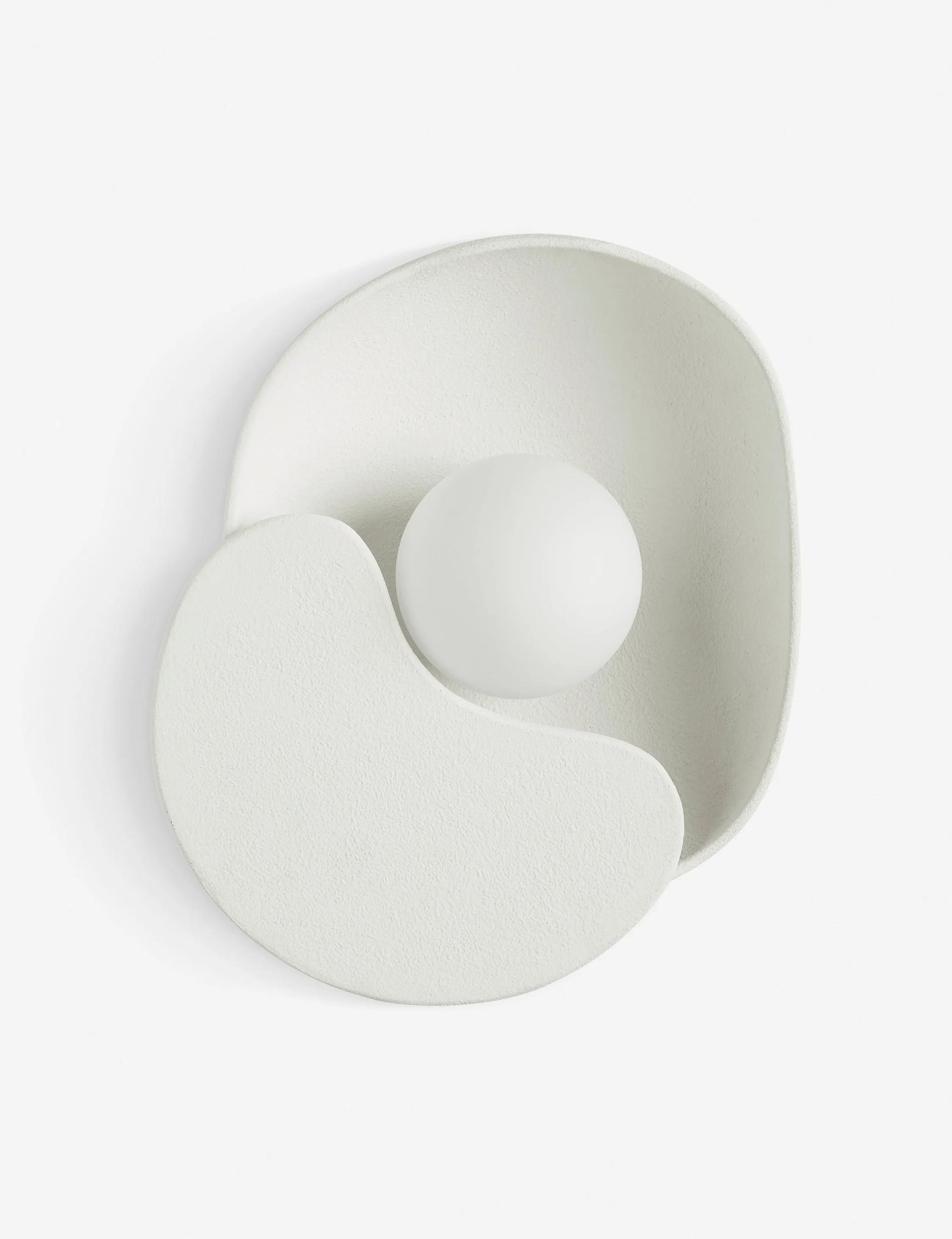 Soft Petal Sconce by Lolly Lolly Ceramics Lulu and Georgia