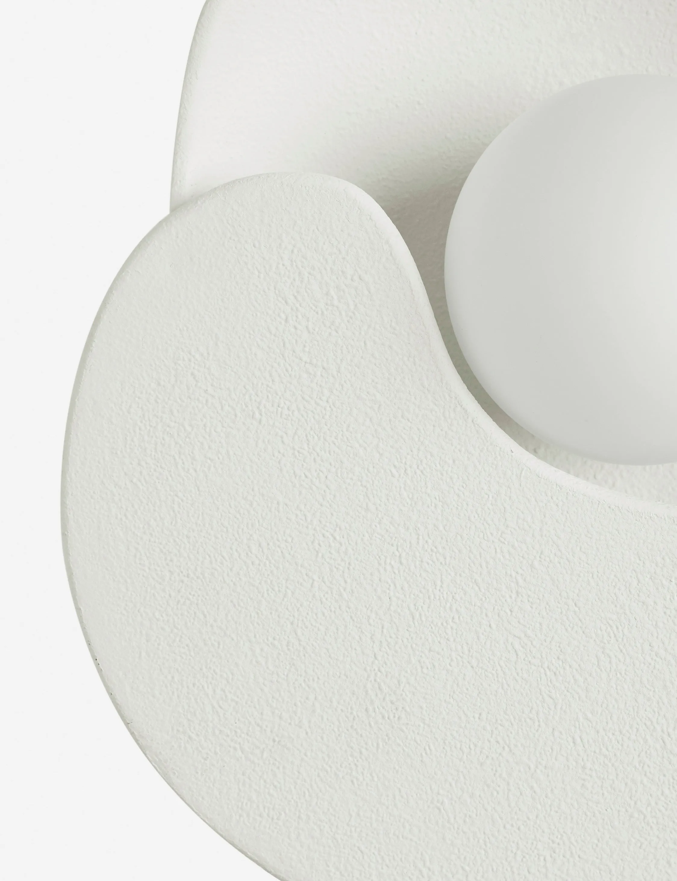 Soft Petal Sconce by Lolly Lolly Ceramics Lulu and Georgia