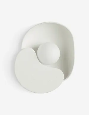 Soft Petal Sconce by Lolly Lolly Ceramics Lulu and Georgia