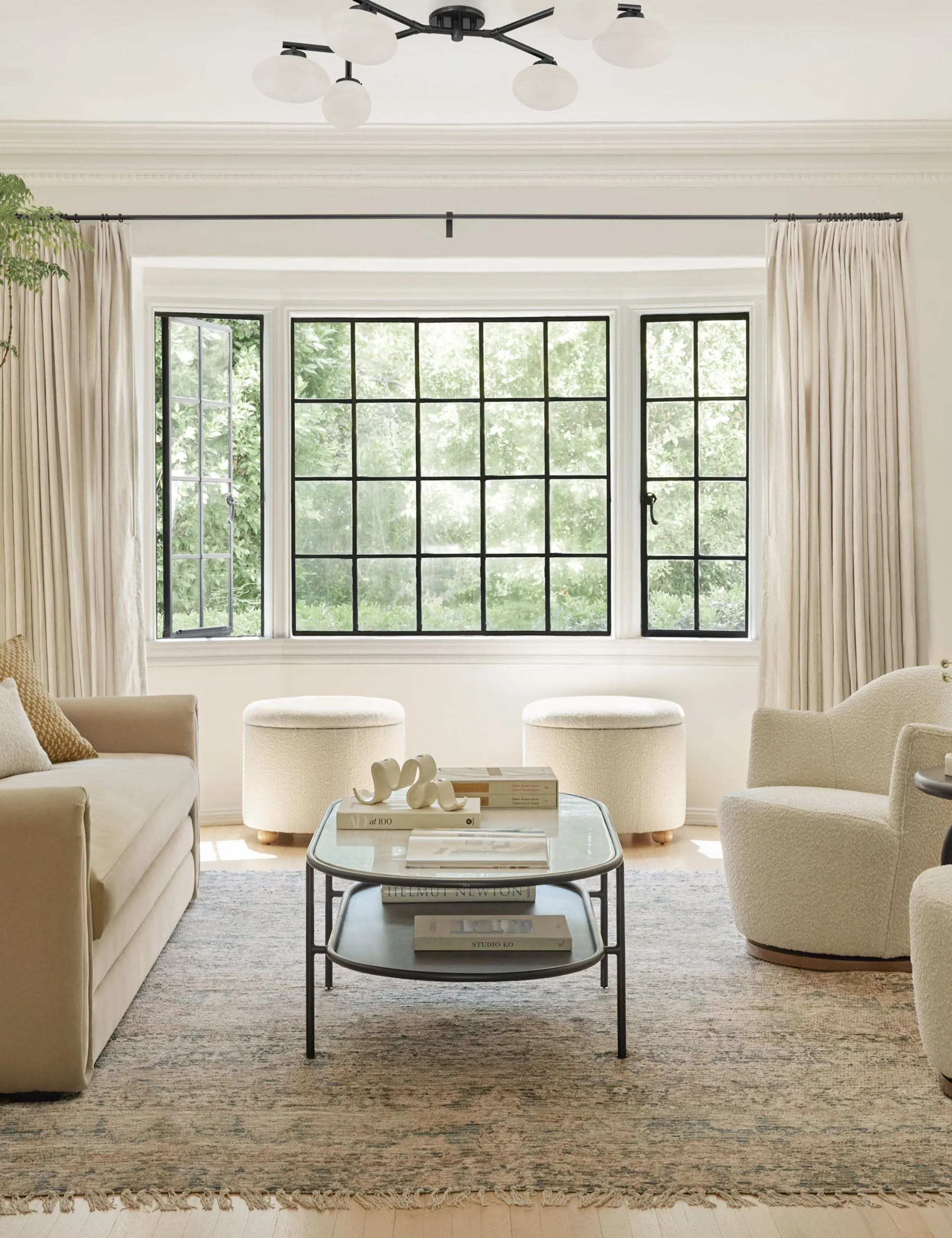 Solange Semi-Flush Mount Light Lulu and Georgia