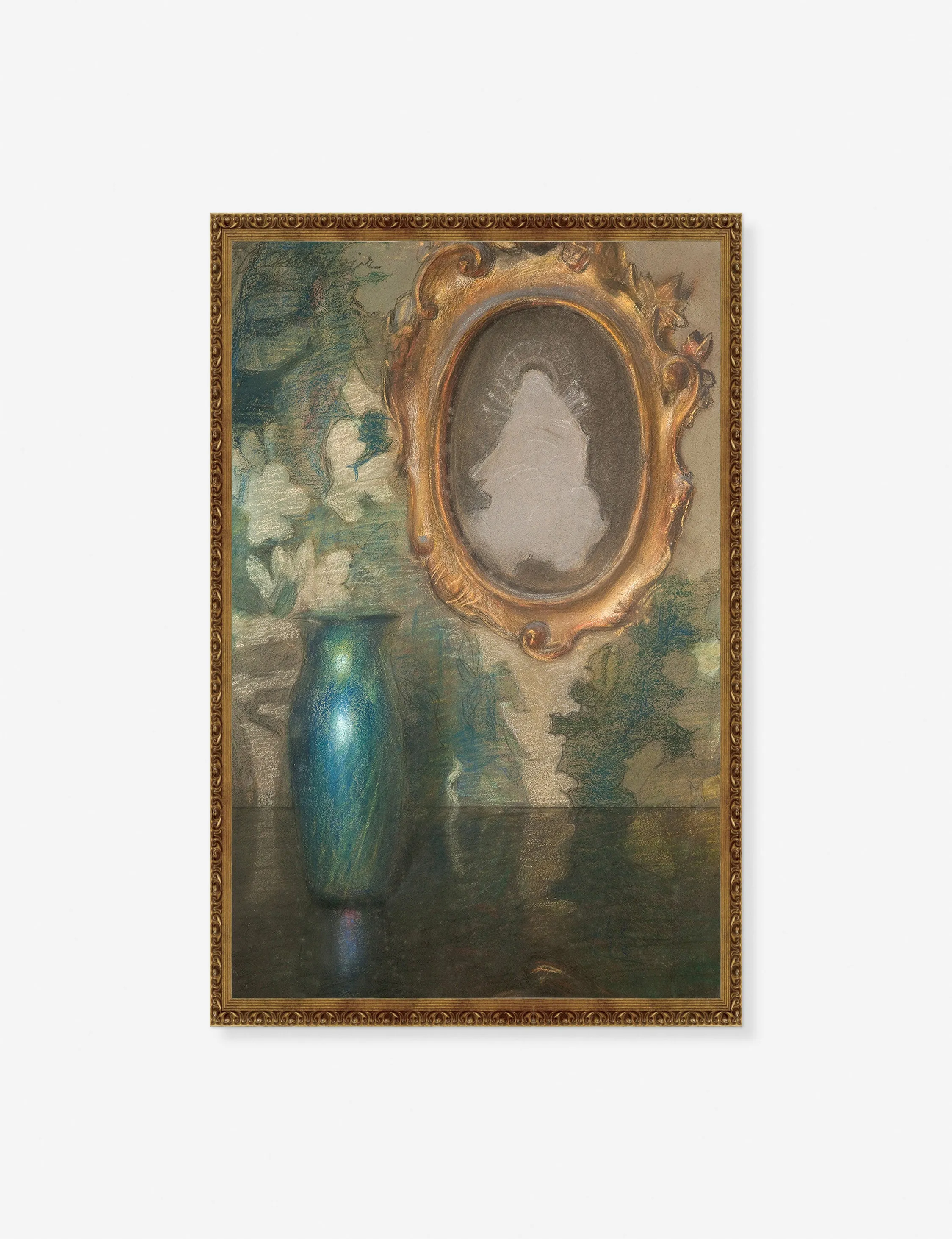 Still Life Print by Teodor Axentowicz Lulu and Georgia