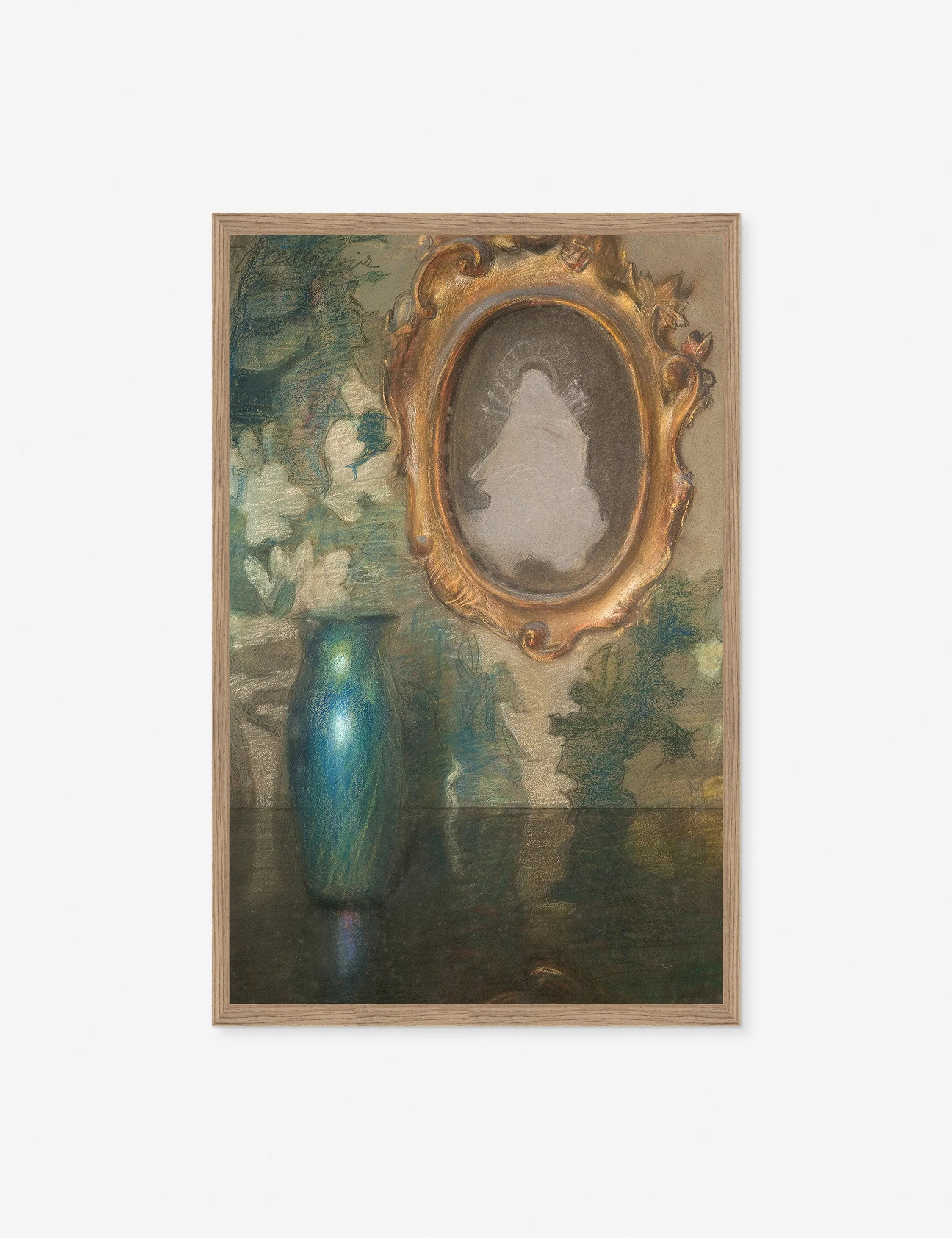 Still Life Print by Teodor Axentowicz Lulu and Georgia