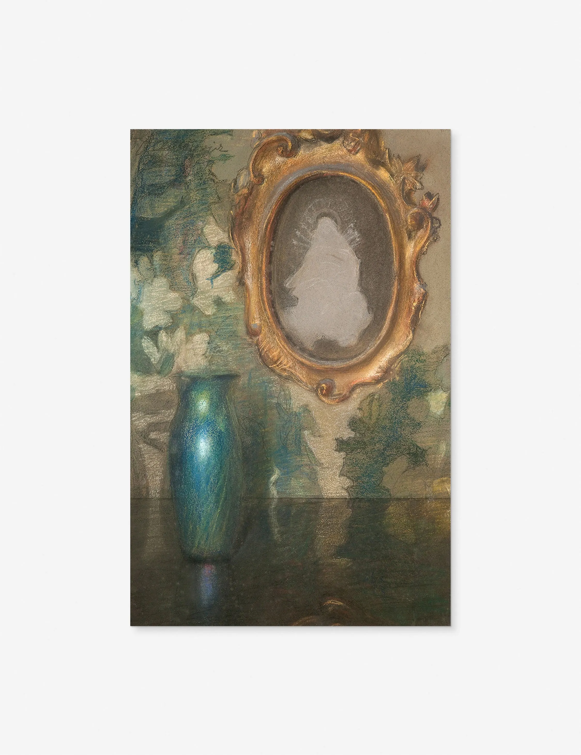 Still Life Print by Teodor Axentowicz Lulu and Georgia