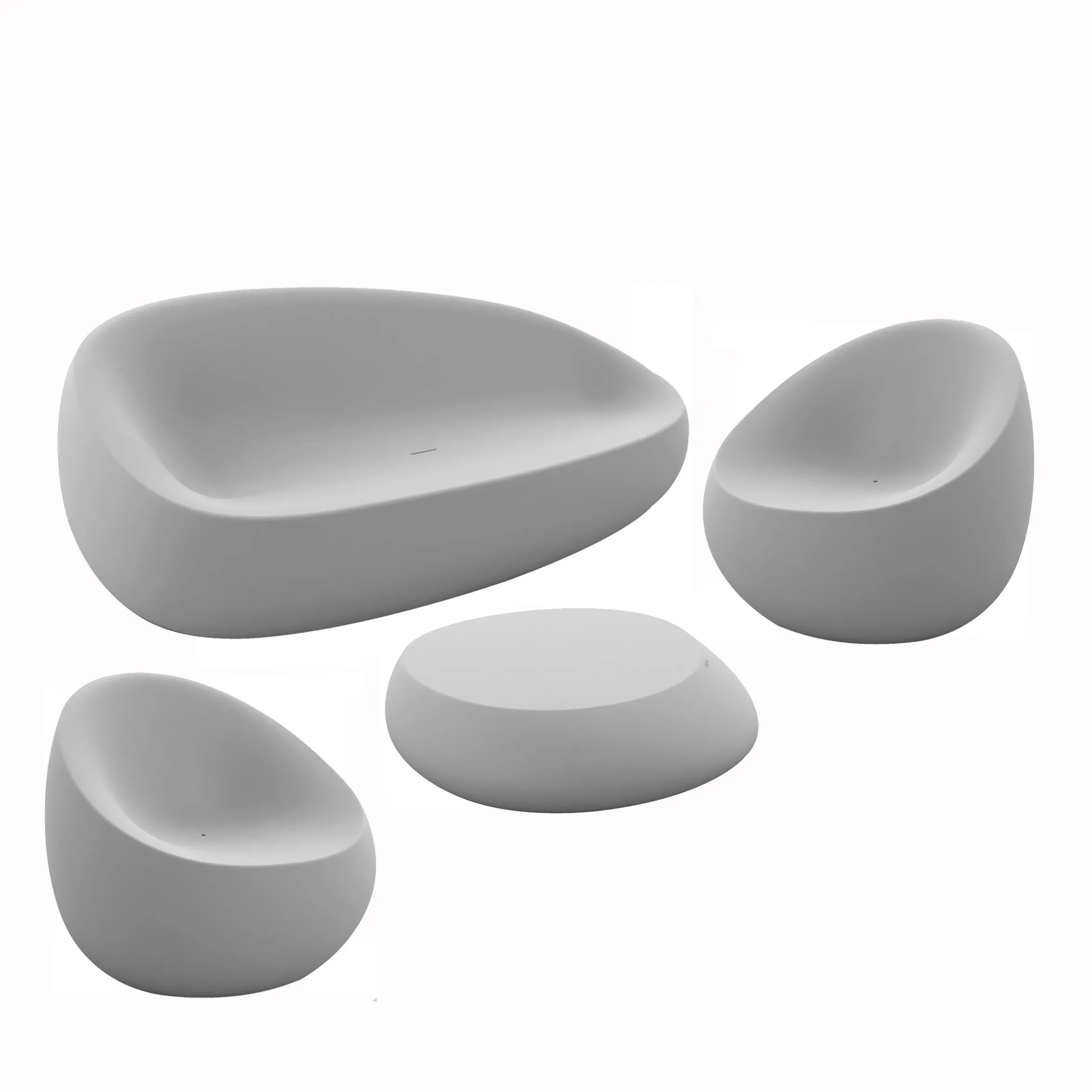 Stone Lounge Set
