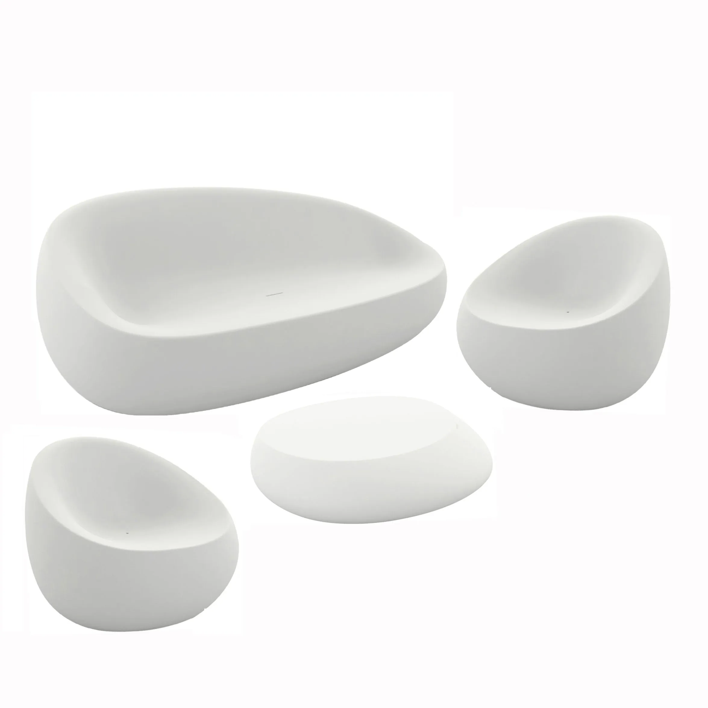 Stone Lounge Set