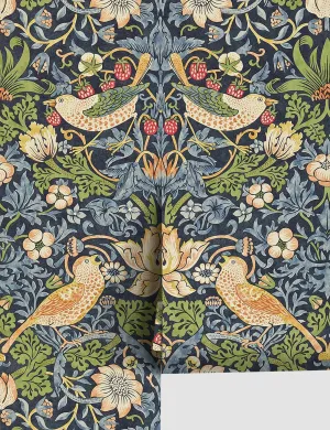 Strawberry Thief Wallpaper by Morris & Co. Lulu and Georgia