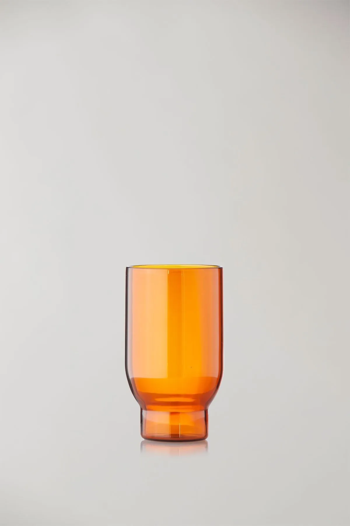 Studio About Glassware Set Of 2 Water Glasses, Amber