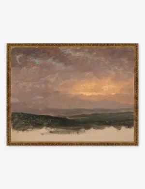 Sunset over the Catskills Print Lulu and Georgia