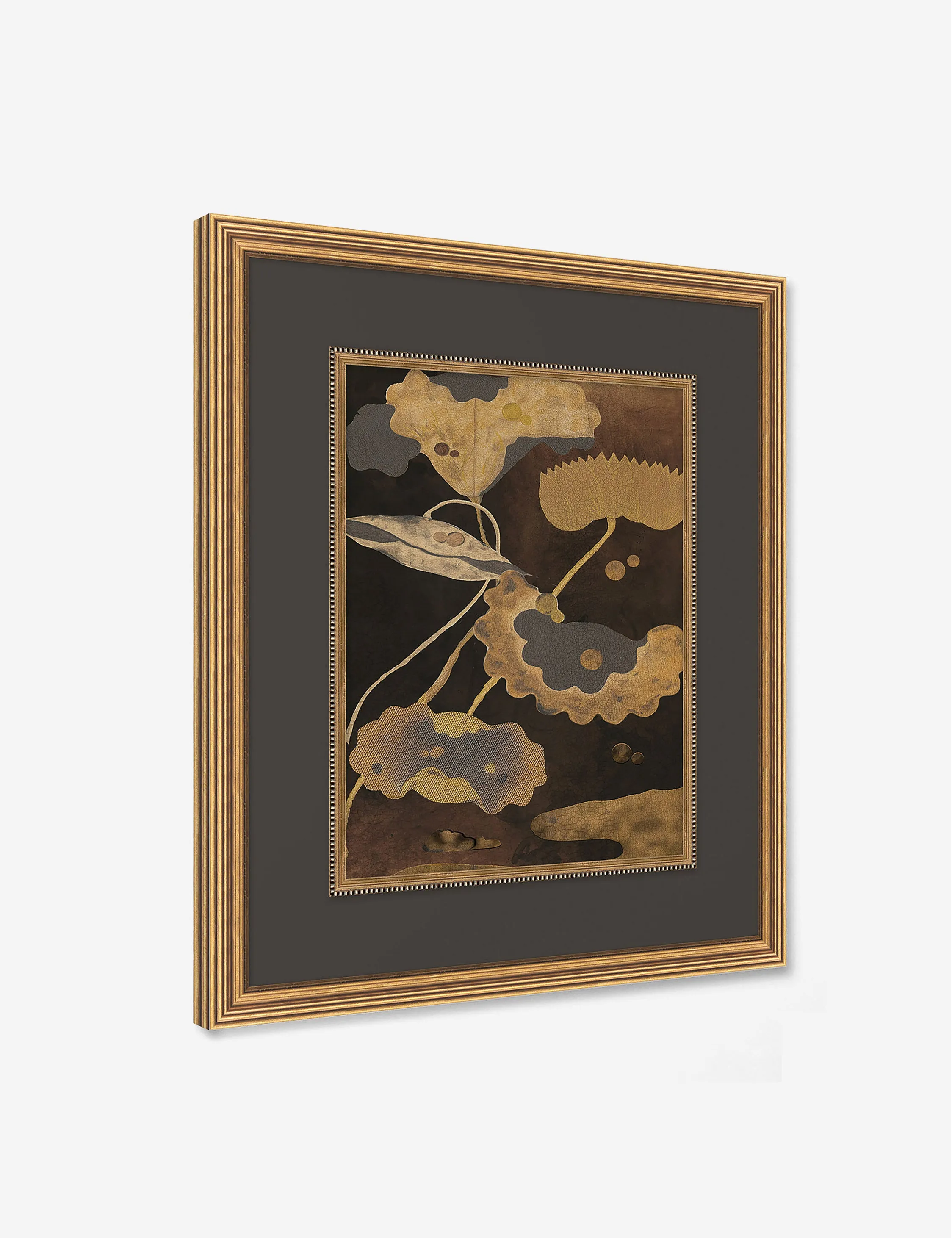 Sutra Box with Lotus Pond 1 Wall Art Lulu and Georgia