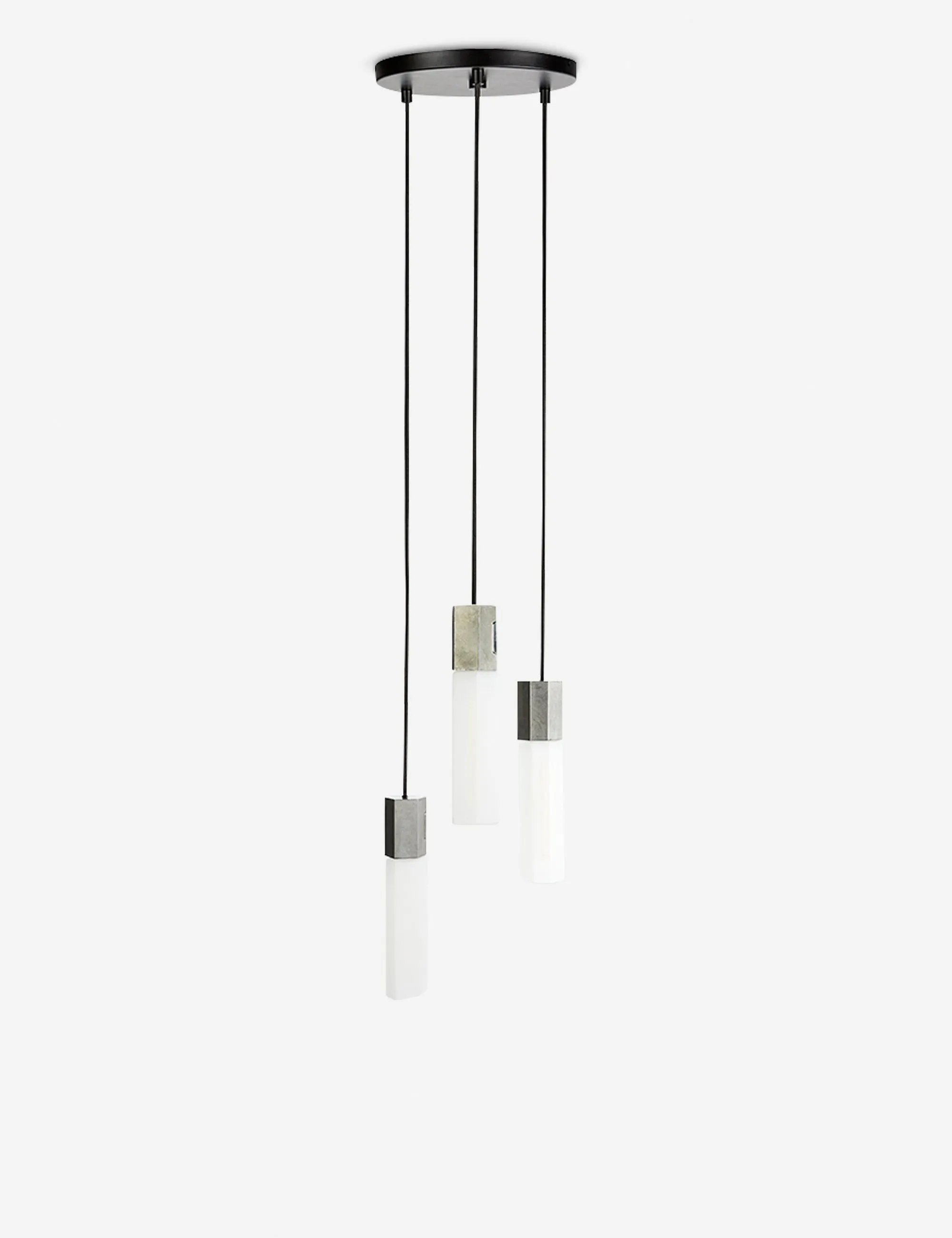 Tala Basalt 3-Light Pendant Light Lulu and Georgia