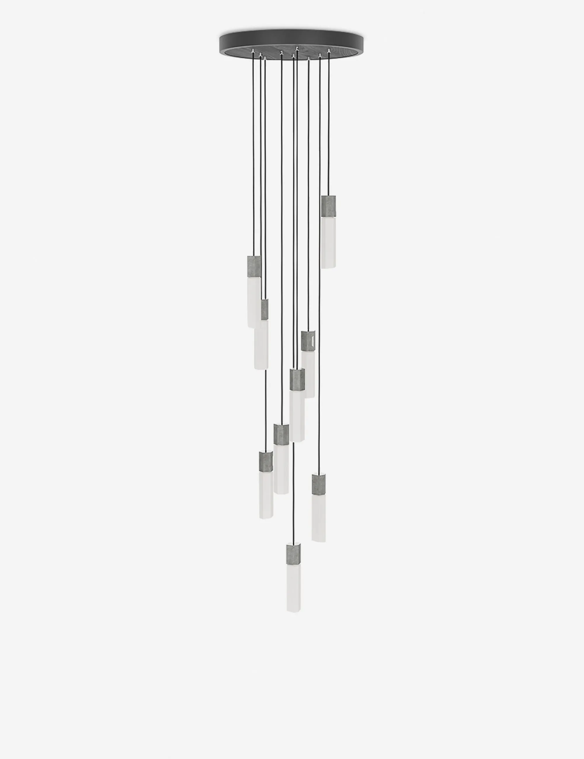 Tala Basalt 9-Light Pendant Light Lulu and Georgia