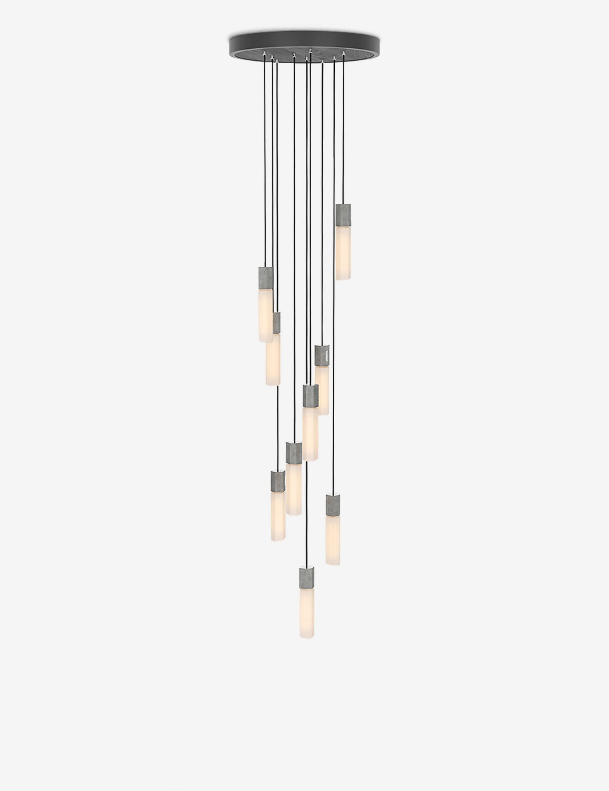 Tala Basalt 9-Light Pendant Light Lulu and Georgia