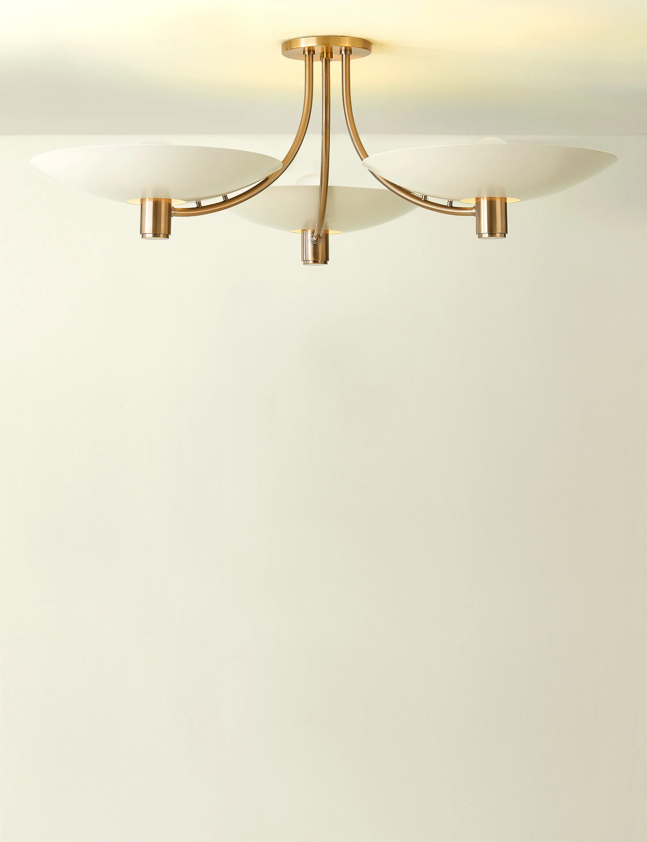 Taro Semi-Flush Mount Light Lulu and Georgia