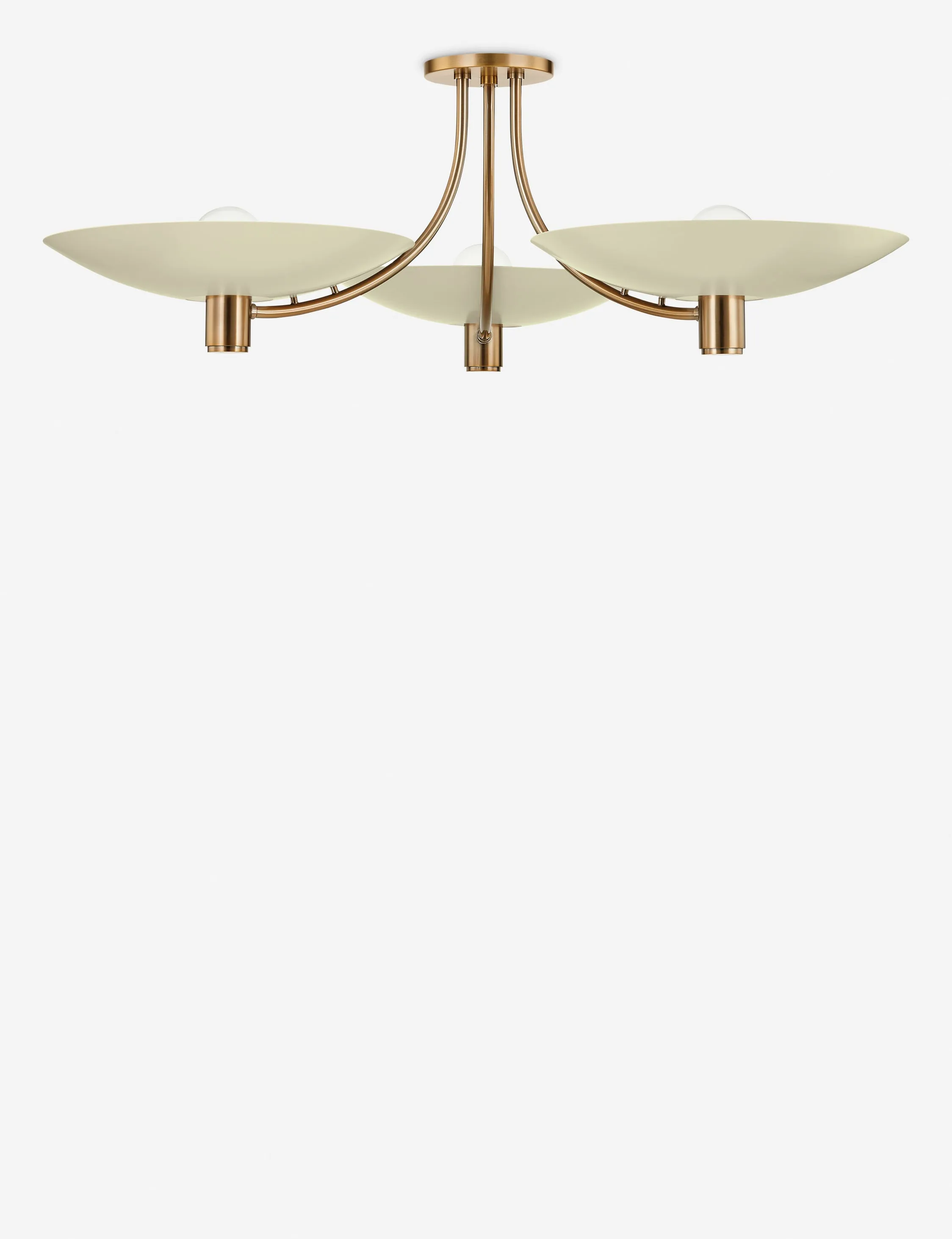 Taro Semi-Flush Mount Light Lulu and Georgia