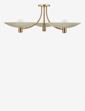 Taro Semi-Flush Mount Light Lulu and Georgia