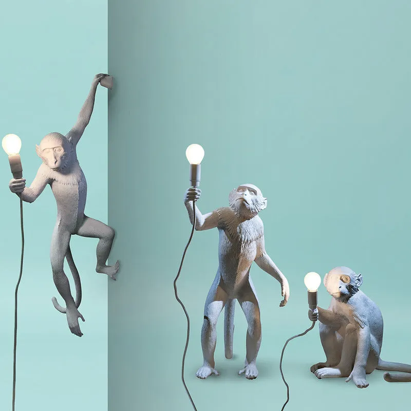 The Monkey Lamp Hanging Version