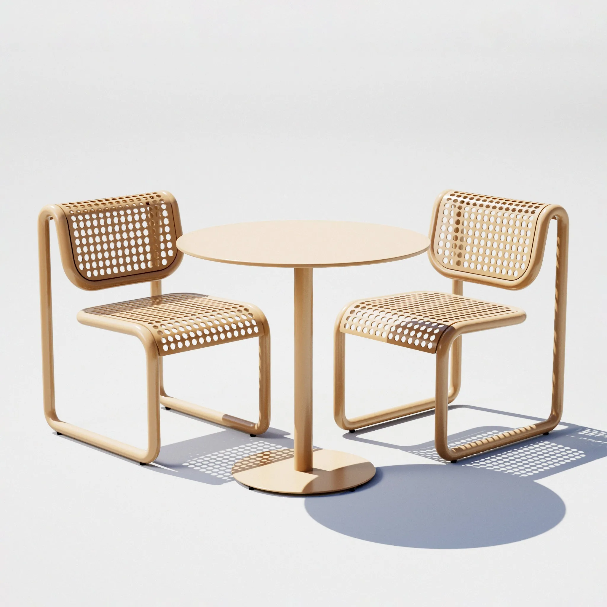 Tube Outdoor Dining Chair