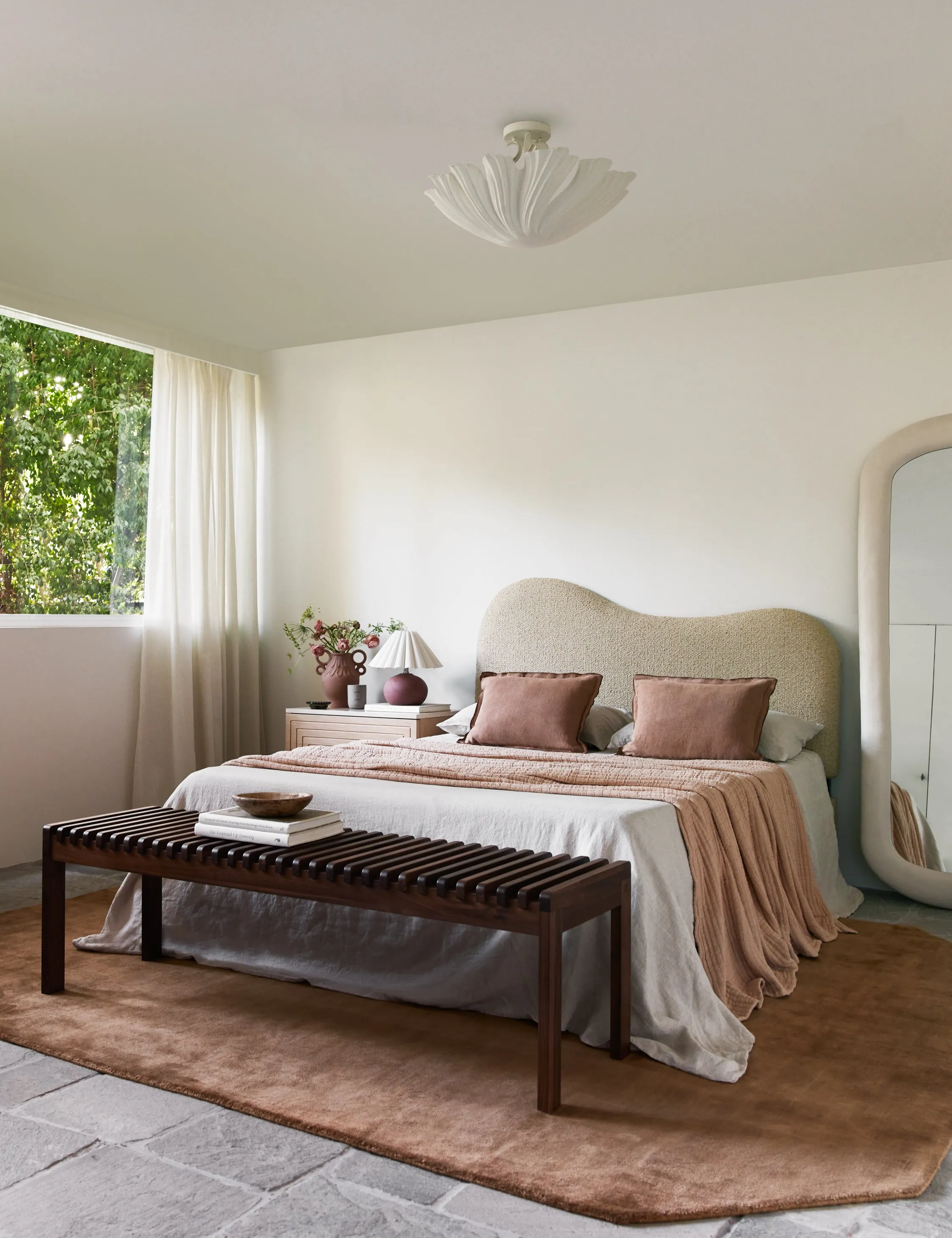 Tulia Semi-Flush Mount Light Lulu and Georgia