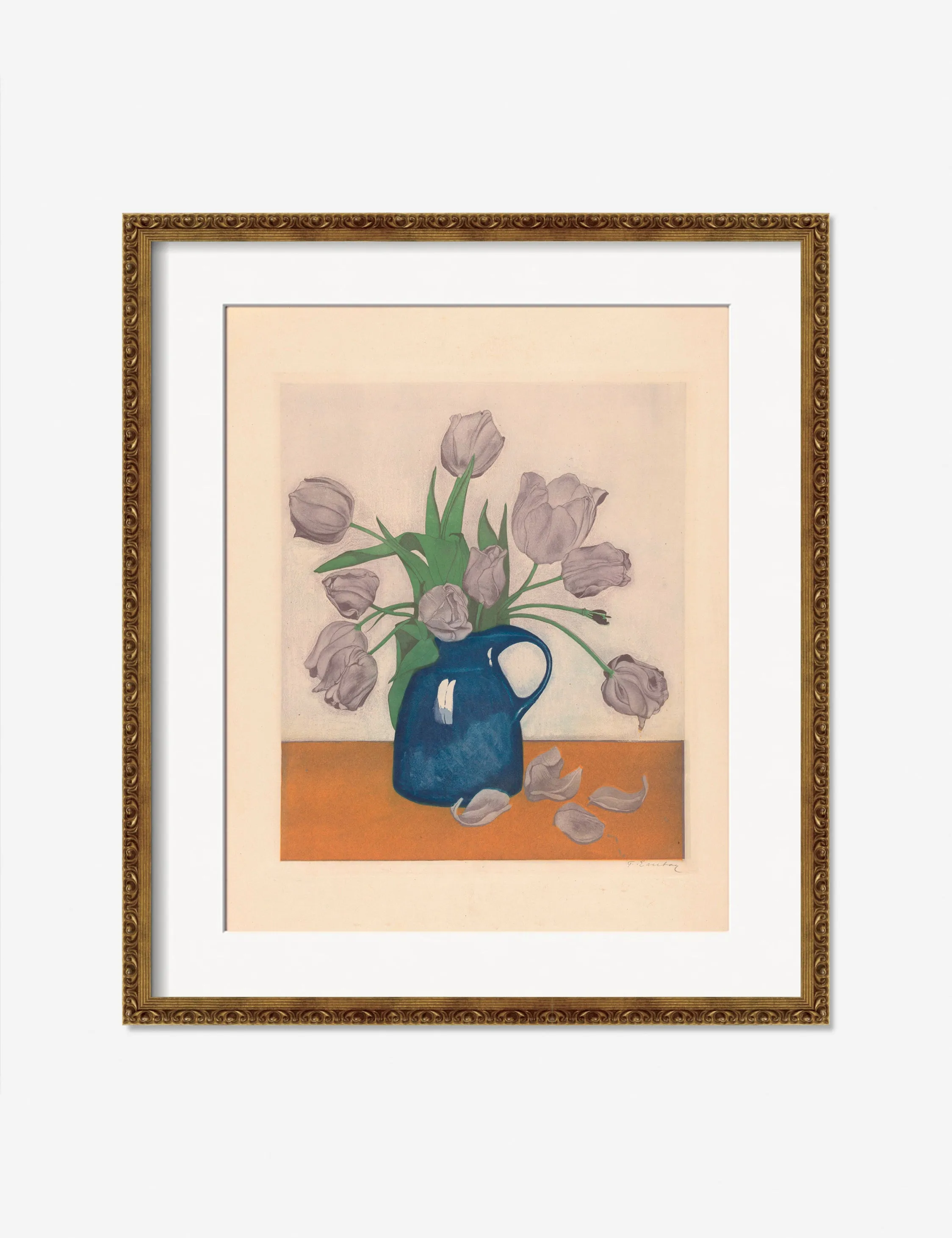 Tulips in a Pitcher Print by Frans Everbag Lulu and Georgia