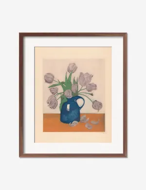 Tulips in a Pitcher Print by Frans Everbag Lulu and Georgia