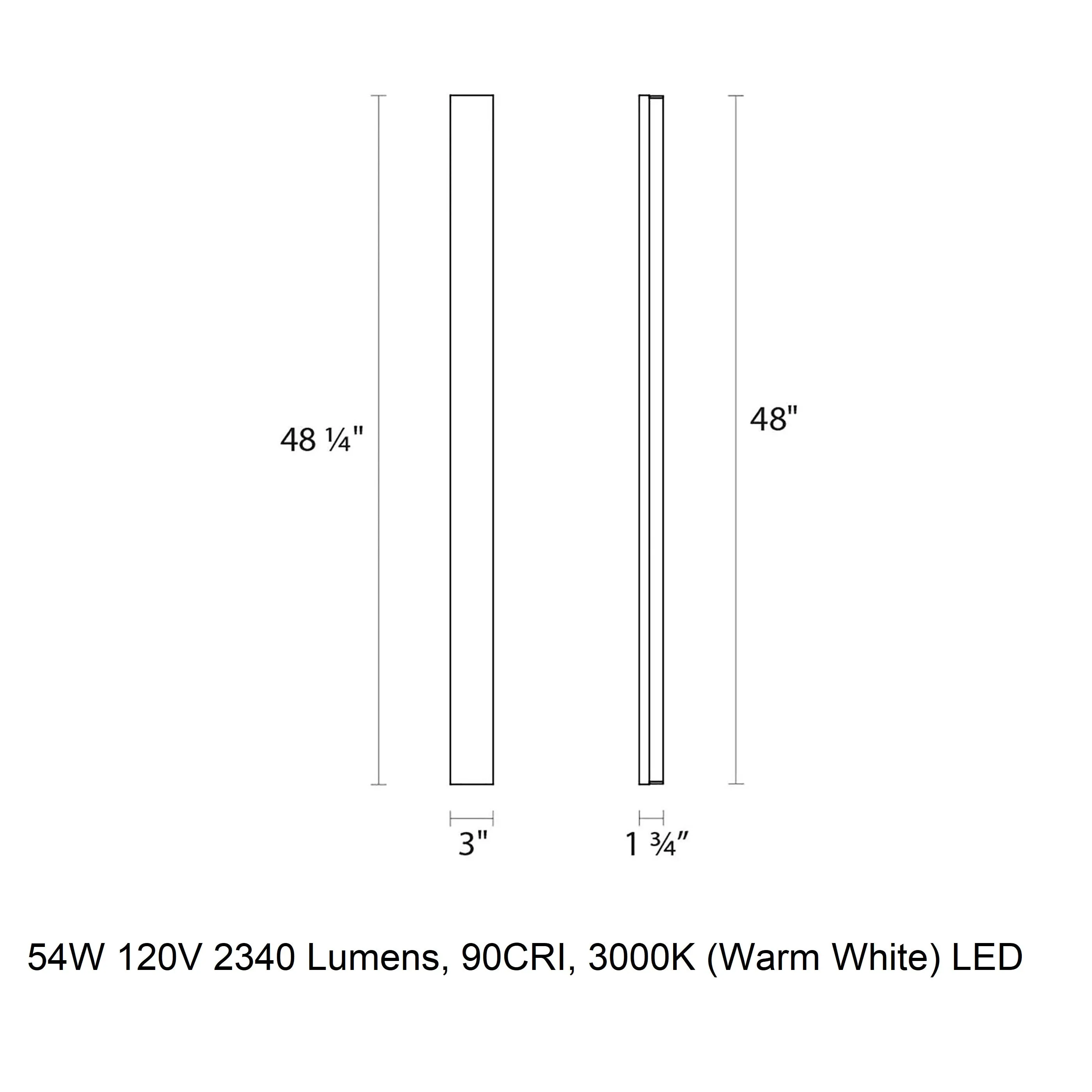 Vanity Wide Bathroom Vanity Light