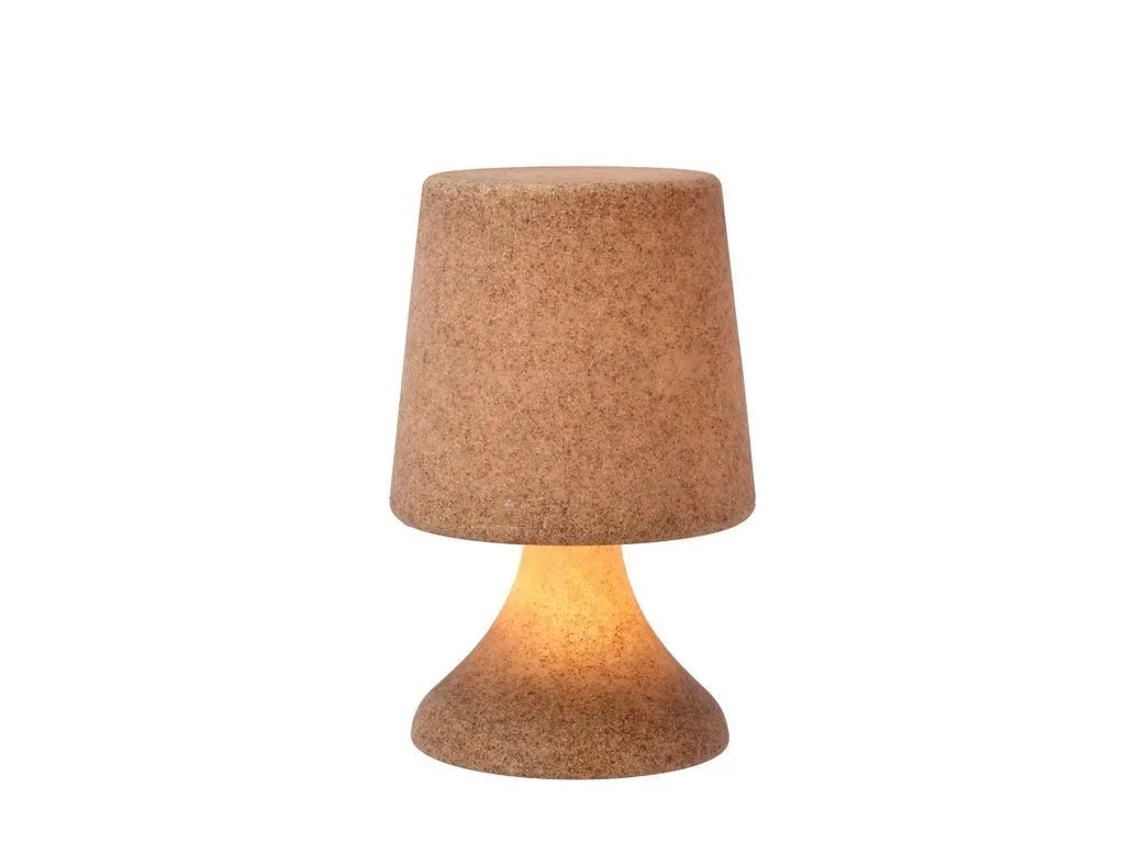 Villa Collection Midnat Led Lounge Lamp, Light Brown