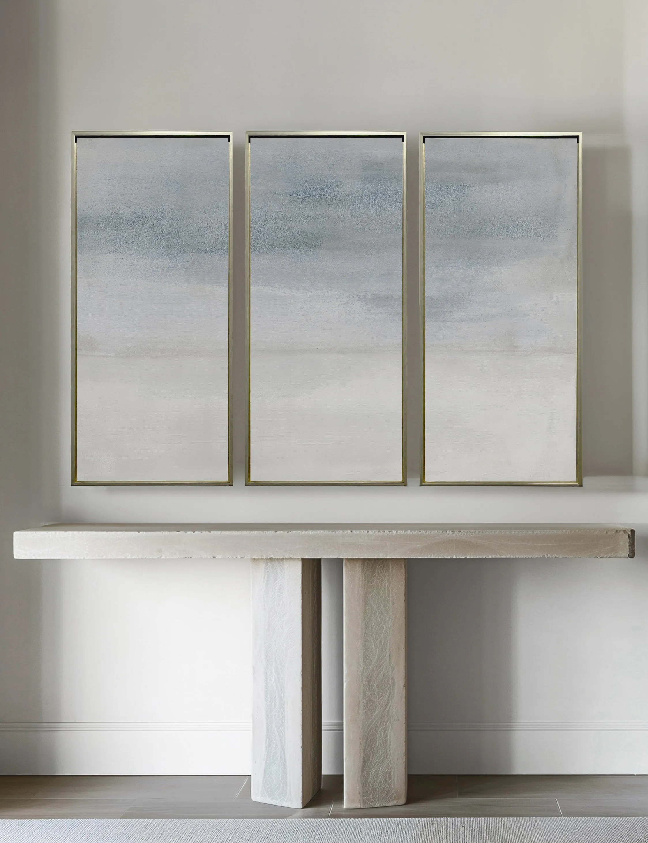 Whisper Triptych Wall Art (Set of 3) by Carol Benson-Cobb Lulu and Georgia