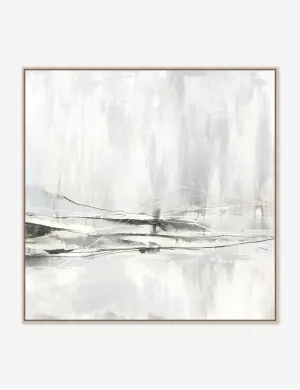 White Expanse Wall Art by Richard Ryder Lulu and Georgia