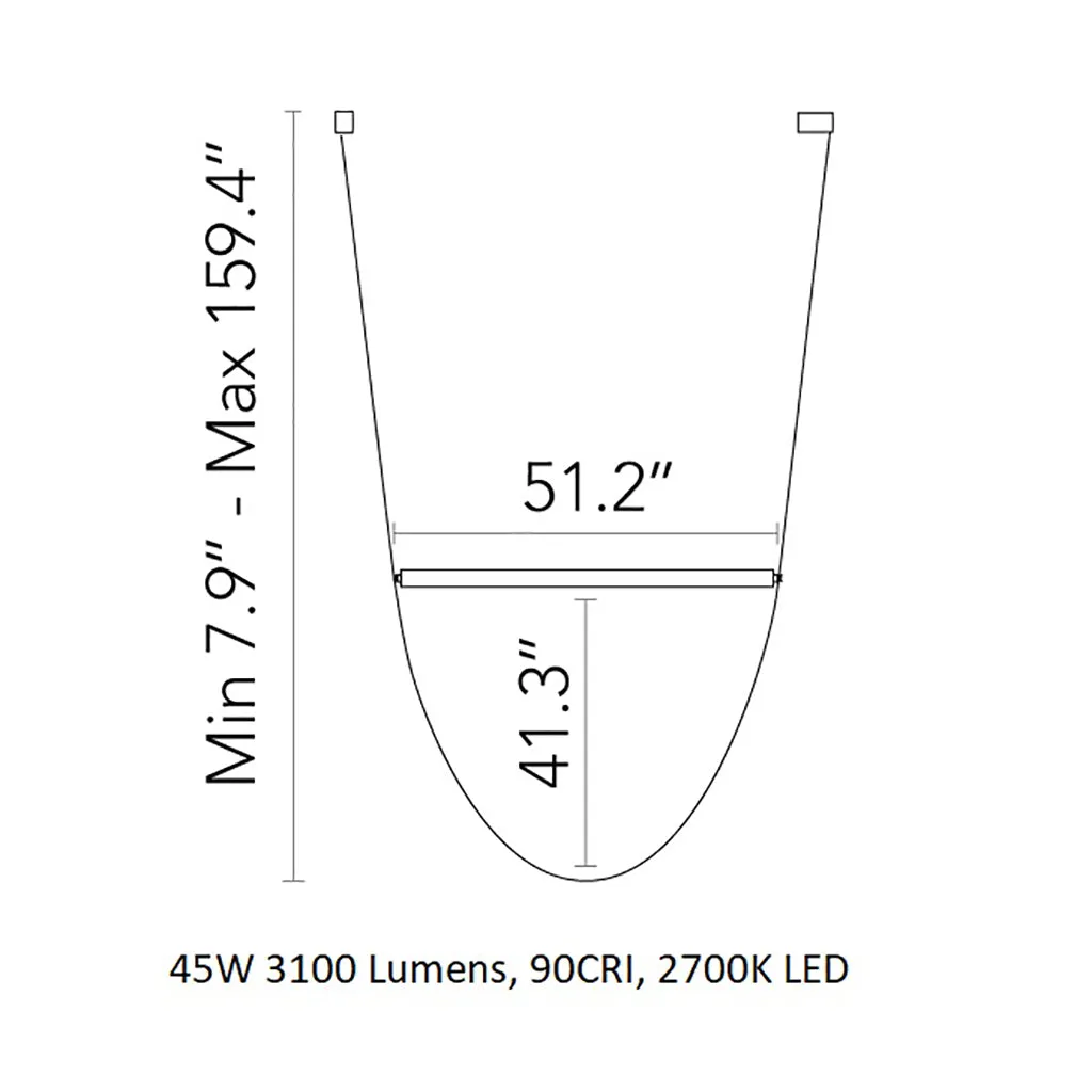 Wireline Pendant Light
