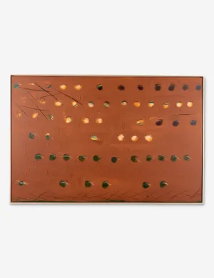 X Spot Rust Wall Art by Jamie Beckwith Lulu and Georgia