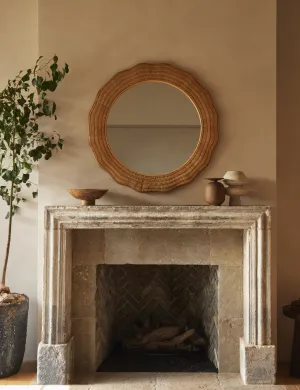 Yarely Round Mirror Lulu and Georgia