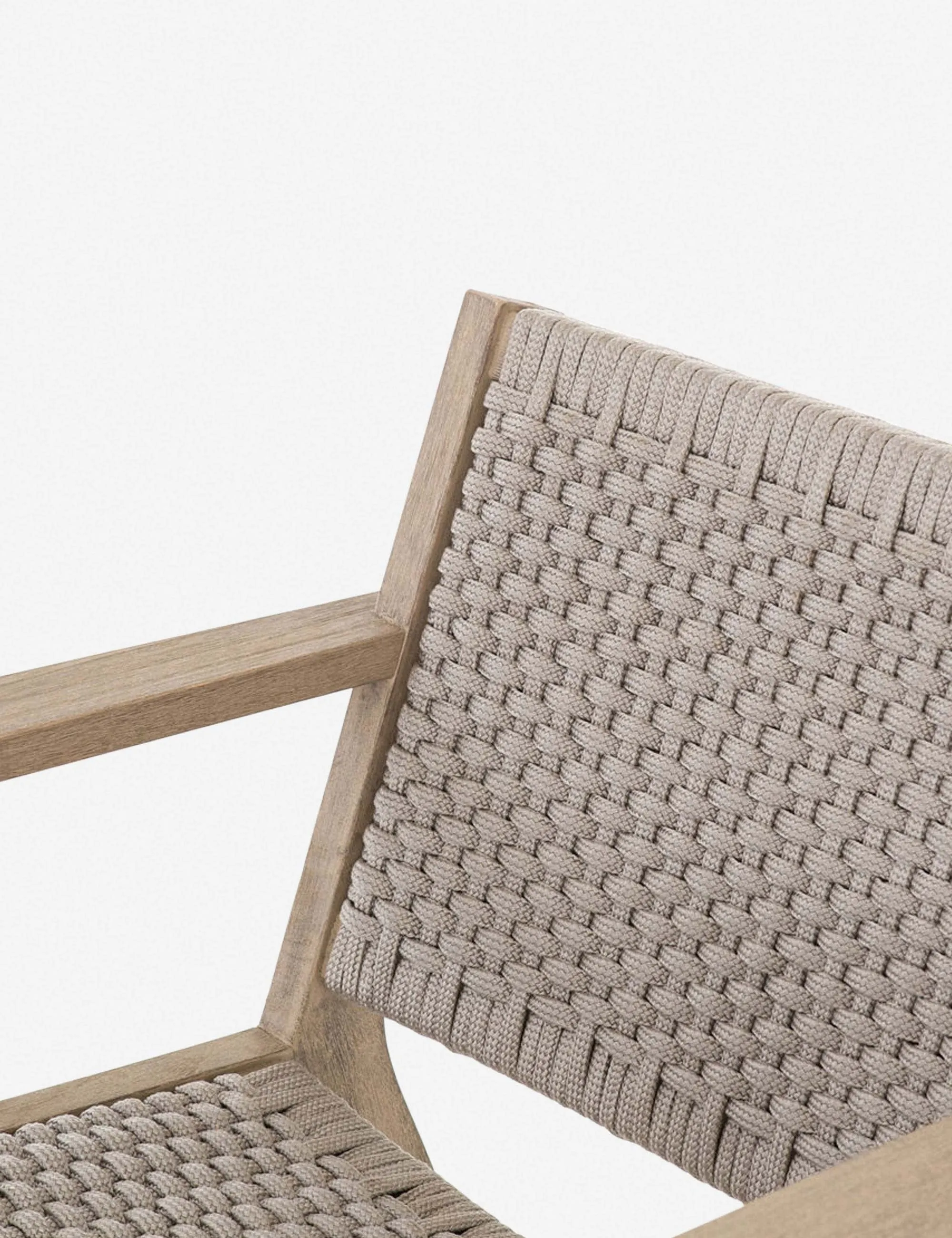 Ylva Indoor / Outdoor Accent Chair, Natural Lulu and Georgia