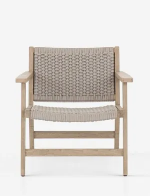 Ylva Indoor / Outdoor Accent Chair, Natural Lulu and Georgia