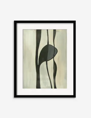 Zen Leaf Print by Karla Carranza Lulu and Georgia